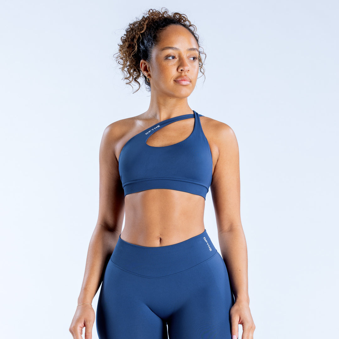 SET DFYNE IMPACT Asymmetric Sports Bra + Leggings